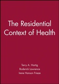 Cover: The Residential Context of Health - Wiley