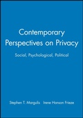 Cover: Contemporary Perspectives on Privacy - Wiley