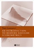 Cover: An Introduction to Modern Bayesian Econometrics - Wiley-Blackwell