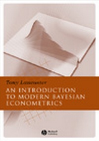 Enlarge image Cover: An Introduction to Modern Bayesian Econometrics - Wiley-Blackwell