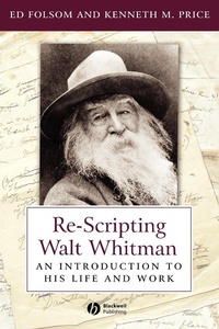 Enlarge image Cover: Re-Scripting Walt Whitman - Wiley