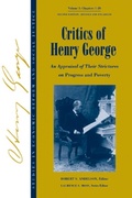 Cover: Critics of Henry George - Wiley