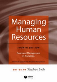 Enlarge image Cover: Managing Human Resources - Wiley-Blackwell