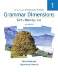 Cover: Grammar Dimensions 1 - Cengage ELT