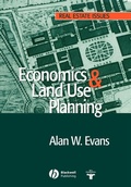 Cover: Economics and Land Use Planning - Wiley
