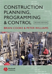 Enlarge image Cover: Construction Planning, Programming and Control - Wiley-Blackwell