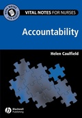 Cover: Vital Notes for Nurses: Accountability - Wiley