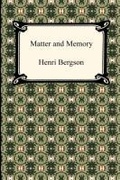 Cover: Matter and Memory - Digireads.com