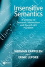 Cover: Insensitive Semantics - Wiley