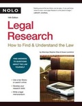 Cover: Legal Research - NOLO