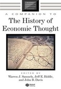Cover: A Companion to the History of Economic Thought - Wiley-Blackwell