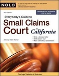 Cover: Everybody's Guide to Small Claims Court in California - NOLO
