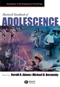 Cover: Blackwell Handbook of Adolescence - Wiley