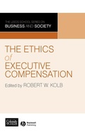 Cover: The Ethics of Executive Compensation - Wiley