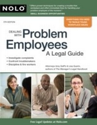 Enlarge image Cover: Dealing with Problem Employees - NOLO