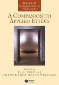Cover: A Companion to Applied Ethics - Wiley