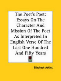Enlarge image Cover: The Poet's Poet - Kessinger Publishing Co