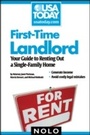 Cover: First-Time Landlord - NOLO