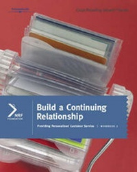 Enlarge image Cover: Build a Continuing Relationship, Workbook 3 - Course Technology Inc