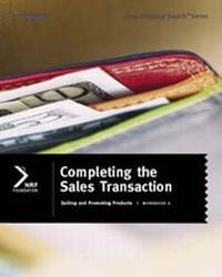 Enlarge image Cover: Completing the Sales Transaction, Workbook 8 - Course Technology Inc