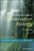 Cover: Fundamentals of Conservation Biology - Wiley