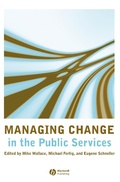 Cover: Managing Change in the Public Services - Wiley