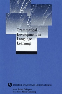 Enlarge image Cover: Grammatical Development in Language Learning - Wiley