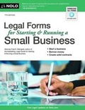 Cover: Legal Forms for Starting & Running a Small Business - NOLO