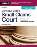 Cover: Everybody's Guide to Small Claims Court - NOLO