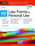 Cover: 101 Law Forms for Personal Use - NOLO