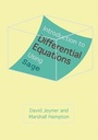 Cover: Introduction to Differential Equations Using Sage - Johns Hopkins University Press