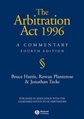Abbildung von: The Arbitration Act 1996 - Wiley-Blackwell