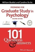 Cover: Preparing for Graduate Study in Psychology - Wiley