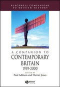 Cover: A Companion to Contemporary Britain 1939 - 2000 - Wiley-Blackwell