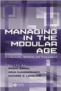 Cover: Managing in the Modular Age - Wiley