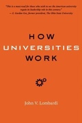 Cover: How Universities Work - Johns Hopkins University Press