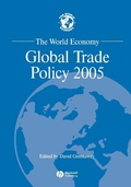 Cover: The World Economy - Wiley