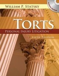 Cover: Torts : Personal Injury Litigation - Delmar Cengage Learning