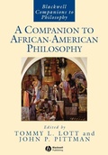 Cover: A Companion to African-American Philosophy - Wiley
