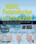 Cover: Audio Postproduction for Film and Video - Focal Press