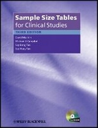 Enlarge image Cover: Sample Size Tables for Clinical Studies - Wiley-Blackwell
