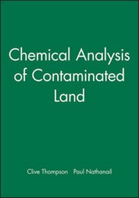 Enlarge image Cover: Chemical Analysis of Contaminated Land - Wiley-Blackwell