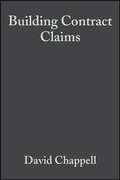 Cover: Building Contract Claims - Wiley-Blackwell