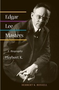 Cover: Edgar Lee Masters - University of Illinois Press