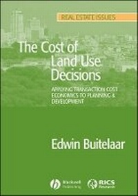 Enlarge image Cover: The Cost of Land Use Decisions - Wiley