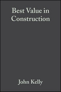 Enlarge image Cover: Best Value in Construction - Wiley-Blackwell