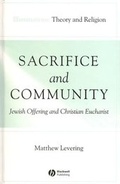 Cover: Sacrifice and Community - Wiley-Blackwell