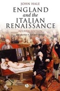 Cover: England and the Italian Renaissance - Wiley-Blackwell