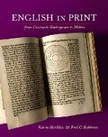 Cover: English in Print from Caxton to Shakespeare to Milton - University of Illinois Press