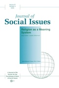 Cover: Religion as a Meaning System - Wiley